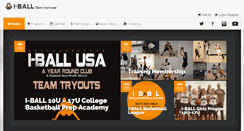 Desktop Screenshot of i-balllive.com