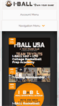 Mobile Screenshot of i-balllive.com